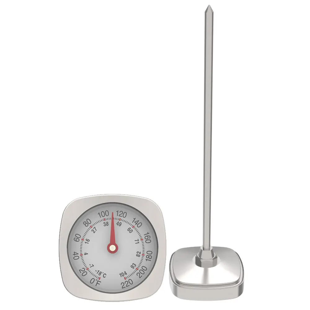 Meat Cooking Thermometer Stainless Steel Oven Safe BBQ Poultry Probe Cooking meat Thermometer