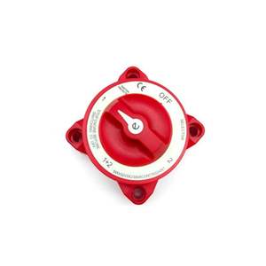 Interruptor de desconexión de batería <span class=keywords><strong>serie</strong></span> E 32V 350A 1-2-Both-Off para batería dual para coche, vehículo, RV, barco marino - Product Image 3
