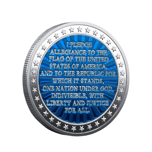 Moneta Commemorativa Placcata <span class=keywords><strong>Oro</strong></span> del Corpo dei Marines Americani 'America Screaming Eagles', Regalo da Collezione per Veterani USA - Product Image 2