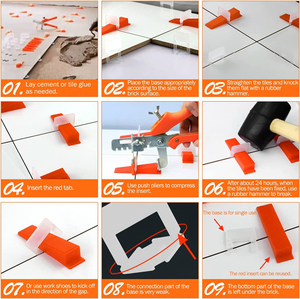 Hệ Thống San Lấp Mặt Bằng Gạch Kẹp San Lấp Mặt Bằng Cho Miếng Đệm Gạch Lát Sàn Tường - Product Image 5