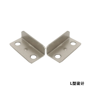 Support d'angle en L Hanweisong, espacement des trous de 20 mm, acier laminé à froid, support d'étagère, utilisation en intérieur - Product Image 4