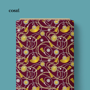 Liberty Tana Lawn In Loạt Màu Đỏ của Hoa Bị Hỡ Whosale 100% Cotton Voile Kỹ Thuật Số In Vải khu - Product Image 6