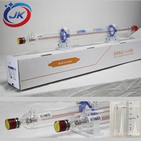 Harga Lebih Rendah 80W Tabung Yongli H1 H2 H4 H6 CO2 Suku Cadang Mesin Laser Tabung Kaca Tabung Laser
