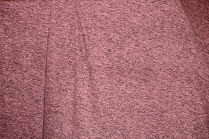 ผ้าเจอร์ซีย์ถักลายเฮเธอร์สีไวน์ สำหรับชุดกีฬา ระบายเหงื่อได้ดี ผลิตจากโพลีเอสเตอร์ 100% ขนาด 60 นิ้ว - Product Image 5