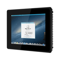 Sistema HMI, Panel de PC Industrial de 10.4 Pulgadas para Gabinete de Control, Intel I5, Windows, Linux, Computadora Táctil Integrada