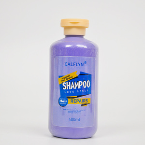 Champú Reparador CALFLYN Love Spell/Fresa y Champán/Té Negro, Aumenta el Volumen del Cabello, Brillo y Suavidad, Fortalece el Cabello - Product Image 2