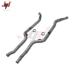 Collecteur d'échappement pour Mercedes AMG CLS 63 4MATIC (C218) M157 5.5L <span class=keywords><strong>V8</strong></span> biturbo 2013+ avec bouclier thermique - Product Image 1