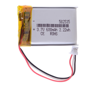 Paket baterai Li-ion Ion Lithium polimer isi ulang 582535 <span class=keywords><strong>3</strong></span>.7V 600mAh 352535 452535 552535 752535 852535 952535 - Product Image 5