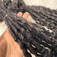 [Jiffy/Hohodreads] Extensions de cheveux naturels bouclés et rebondissants, dreadlocks en cheveux humains, extensions de locs faciles à décolorer et à teindre