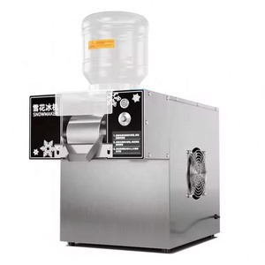 Machine à glace pilée commerciale nouvelle génération, haute capacité 40 kg/24h, en acier inoxydable, pour la fabrication de flocons de crème et de glace en flocons - Product Image 1