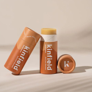 Crema <span class=keywords><strong>de</strong></span> protección solar cosmética reciclada biodegradable, tubo <span class=keywords><strong>de</strong></span> <span class=keywords><strong>papel</strong></span> <span class=keywords><strong>de</strong></span> realce <span class=keywords><strong>de</strong></span> <span class=keywords><strong>cartón</strong></span>, desodorante en barra, tubo <span class=keywords><strong>de</strong></span> bálsamo labial, <span class=keywords><strong>contenedor</strong></span> <span class=keywords><strong>de</strong></span> embalaje - Product Image 1