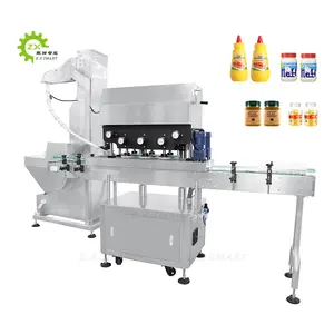 ZXSMART Linear Type Capper Manufacturer Chocolate Honey Sauce Bottle Closer For Caps Capping Machine