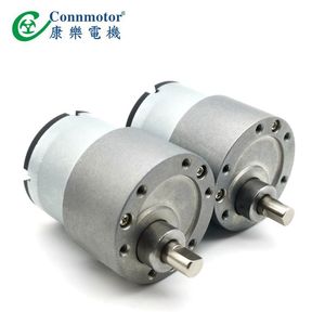 Motor CC mini de 37 mm Connmotor con montaje de brida, imán permanente, con escobillas, 300 RPM para máquina expendedora automática - Product Image 3