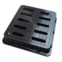 Grille de drainage des eaux pluviales YETE minimaliste en composite SMC à charnières, installation facile pour routes, produit de haute qualité