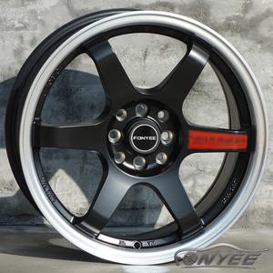 F981663 per RAYS TE37 da 15 16 17 18 19 Pollici 4x100/114.3 5x112/114.3/120 6x139.7 Cerchi in Lega da Corsa per Auto per BMW Honda Toyota - Product Image 4