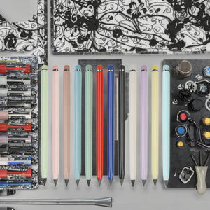 Lápiz Mágico <span class=keywords><strong>Caiou</strong></span> para Oficina y Dibujo, Multicolor, de Plástico, con Barril de Múltiples Colores, Lápiz HB Infinito, Sin Necesidad de Sacar Punta, Sin Tinta, Eterno, Estándar - Product Image 3