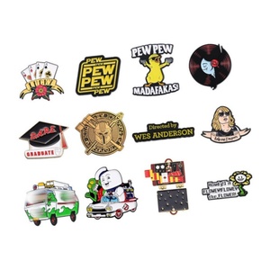 Estilo aleatorio película de terror <span class=keywords><strong>asesino</strong></span> esmalte insignia música cantante juegos pines - Product Image 1