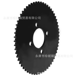 Piñón de cadena de rodillos de acero de 60 dientes Zhen Nirui, serie 35, orificio de 20 mm para reparación de minibicicletas - Product Image 5