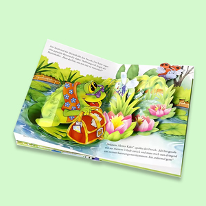 Impresión de Libros <span class=keywords><strong>Infantiles</strong></span> Educativos en Inglés, Personalizados, <span class=keywords><strong>con</strong></span> Ilustraciones para Colorear, Libros <span class=keywords><strong>Pop</strong></span>-<span class=keywords><strong>up</strong></span> 3D, Impresión de Libros de Tapa Dura para Niños - Product Image 2
