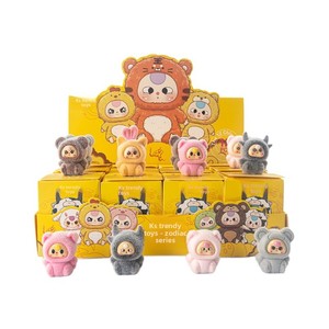 Figurines en résine Labbub Anime Cyber Flocked Doll, petits ornements, sacs et boîtes surprises, best-sellers pour les jeunes 39.9 - Product Image 5