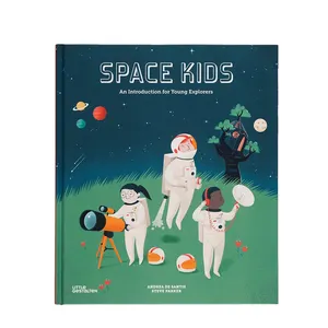 Supplier Custom Design Children Coloring Story Cardboard Puzzle Kids Education Board Book Printing