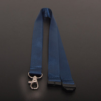 Riemen Schlüssel bund Clip Blue Heat Sublimation Lan yards Metall Designer Großhandel Blank Korean Lanyard