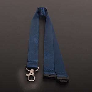 Tali gantungan kunci klip biru panas sublimasi Lanyard desainer logam grosir kosong Korea Lanyard - Product Image 5