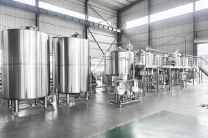 Sistema de Elaboración de <span class=keywords><strong>Cerveza</strong></span> <span class=keywords><strong>Artesanal</strong></span> Tonsen de 3000L, 30HL, 30BBL, 4 Recipientes, Equipo de Elaboración de <span class=keywords><strong>Cerveza</strong></span> para Cervecería - Product Image 5