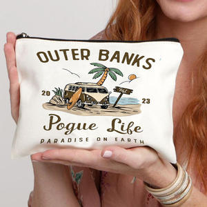 Outer Banks Pouge Life - Bolsa de cosméticos, regalo de <span class=keywords><strong>Netflix</strong></span> para mujer, organizador de cosméticos de viaje, bolsa de aseo, estuche para lápices, bolsa de maquillaje - Product Image 1
