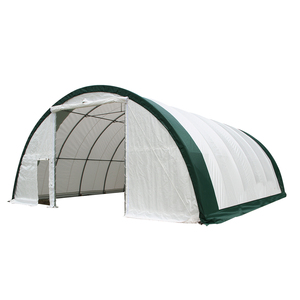 <span class=keywords><strong>Abri</strong></span> de stockage extérieur portable de haute qualité <span class=keywords><strong>en</strong></span> <span class=keywords><strong>acier</strong></span> <span class=keywords><strong>galvanisé</strong></span> à chaud, enduit de PVC, imperméable et durable, <span class=keywords><strong>avec</strong></span> <span class=keywords><strong>toit</strong></span> <span class=keywords><strong>en</strong></span> arche - Product Image 5