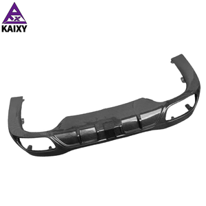 M Phong Cách Sợi Carbon Phía Sau Bumper Khuếch Tán Với Ống Xả Cho Mercedes Benz W206 2022 + Sợi Carbon Phía Sau Khuếch Tán - Product Image 5