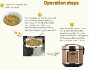 Machine automatique de fermentation de yaourt commerciale 6L, pot de vin de riz doux natto de grande capacité <span class=keywords><strong>AZK</strong></span> 186-6 - Product Image 5