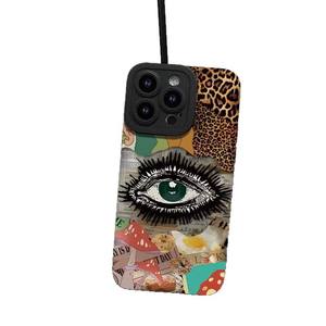 Léopard Eye Carte Impression Élève Oeil Pro Caméra Trou TPU Housse de Téléphone Portable pour Iphone 8 X Xr Xs Max 11 12 13 14 15 16 17 Pro - Product Image 5