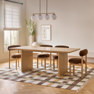 <span class=keywords><strong>Table</strong></span> à manger extensible en chêne de qualité supérieure, 104 pouces, finition huile cirée bois naturel, <span class=keywords><strong>table</strong></span> de cuisine, grande <span class=keywords><strong>table</strong></span> de salle à manger de luxe avec quincaillerie spécialisée - Product Image 1