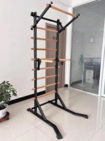 Barres murales robustes pour exercices, capacité 150 kg, échelle suédoise, barre de gymnastique murale pour la physiothérapie, le yoga et l'entraînement à domicile