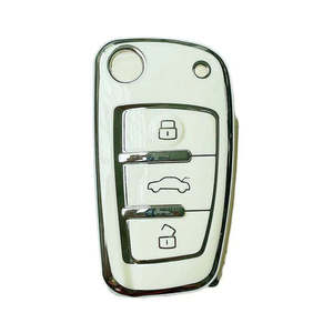 Nueva Funda Protectora de TPU Suave para Llaves de Coche, Carcasa para Llaves de Audi A1 A3 A6 A6L Q2 Q3 Q7 TTS R8 S6 RS3, Protector de Llavero, Accesorios para Auto - Product Image 6