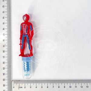 Jouet <span class=keywords><strong>en</strong></span> <span class=keywords><strong>forme</strong></span> <span class=keywords><strong>d</strong></span>'homme <span class=keywords><strong>araignée</strong></span> de dessin animé pour enfants bonbons durs saveur de fruits bonbons sucette - Product Image 2