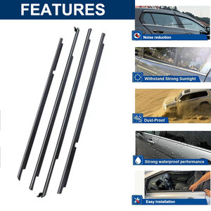 ชุดขอบยางประตูรถเก๋ง 4 ชิ้น สำหรับ <span class=keywords><strong>Toyota</strong></span> Corolla AE110 <span class=keywords><strong>AE111</strong></span> ปี 1995-2002 - Product Image 2