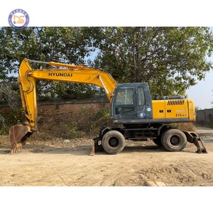 Excavadora de cadenas Hyundai 215-7 fabricada en Corea del Sur en venta, excavadora Hyundai Super Robex 215-7 a bajo precio - Product Image 1