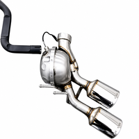 Système d'échappement Catback en acier inoxydable 304 pour Mercedes-Benz G350d G400d G450d 2018-2025 – Amélioration des performances, son sportif et tuning de course
