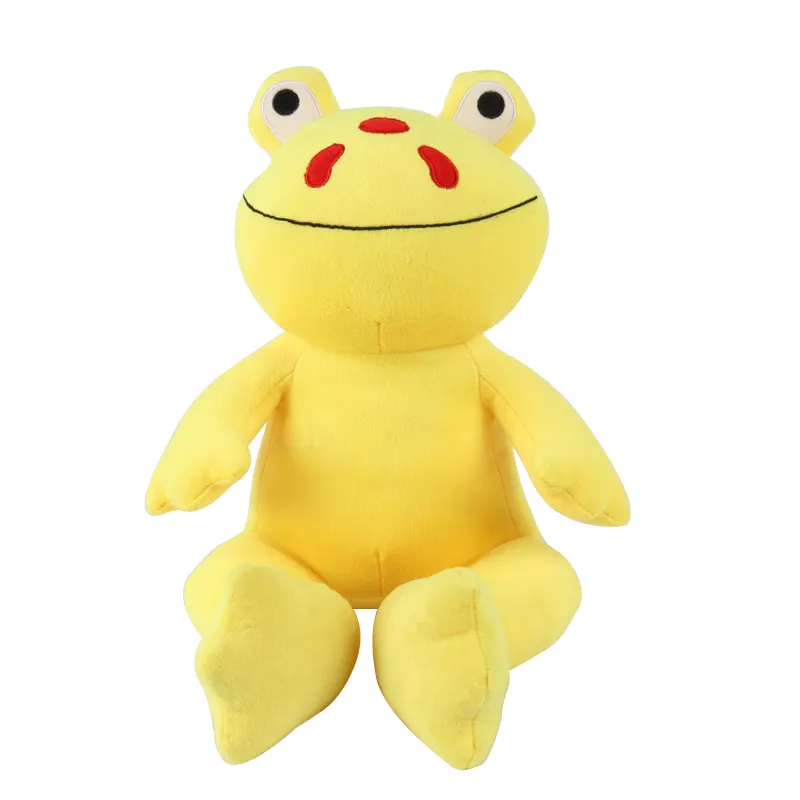 Kawaii Custom Frog Plush Animals Toy Personalized Soft Plush Toy