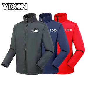<span class=keywords><strong>Giacca</strong></span> Outdoor con Collo Alto a Basso MOQ, Tinta Unita, Calda, Impermeabile, Antivento, Comoda <span class=keywords><strong>Giacca</strong></span> da <span class=keywords><strong>Uomo</strong></span> con Logo - Product Image 1