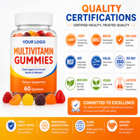 Gummies multivitaminés : Nutrition quotidienne et soutien au bien-être pour les besoins vitaminiques des adultes – Marque en marque blanche pour acheteurs B2B