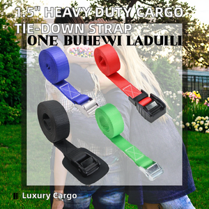 Correa de Amarre de Carga de Poliéster TIANMA de 1.5 Pulgadas, Resistente, Certificada por SGS, con Capacidad de Carga de 250 kg, Hebilla de Bloqueo de Leva sin Fin para Techo - Product Image 2