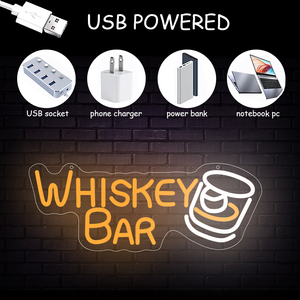 Bar de whisky Led, luces de neón Led para decoración de pared, Bar en casa, carrito, restaurante, hombre, cueva, cerveza, café, Bistro, Club, decoraciones para fiestas, regalo - Product Image 5