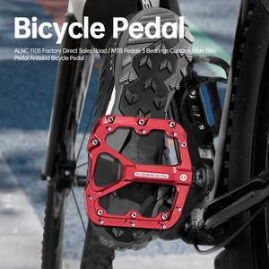 Pédales de route/<span class=keywords><strong>vtt</strong></span> à 3 roulements, vente directe <span class=keywords><strong>en</strong></span> usine, pédale de vélo personnalisable, pédale de vélo antidérapante, ALNC-1105 - Product Image 4