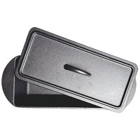 Pour la cuisson du pain de mie maison, casserole en fonte pré-assaisonnée, moule à pain rectangulaire en fonte, moule à pain de mie en fonte