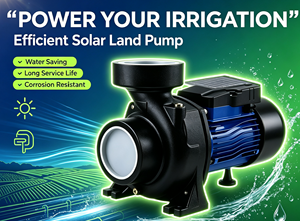 Bomba Centrífuga Solar de Superficie de Gran Calibre y Alto Rendimiento de Hierro Fundido con Controlador MPPT Integrado para Suministro de Agua en Huertos y Ranchos - Product Image 4