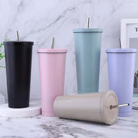 Bouteille isotherme en acier inoxydable pour l'extérieur 2024, grande capacité, pour le sport, avec couvercle, peut être fixée, bouteille d'eau isolée