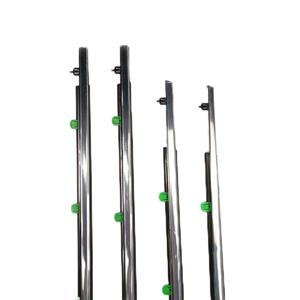 4 pezzi per finestra nera, rivestimento esterno modellato per 2002 Honda CRV, 2006 sostituire 72450-SCA-E01 72950-S9A-003 - Product Image 5